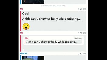 Reproducir Conocí a una chica caliente en Snap y ella me envía desnudos.