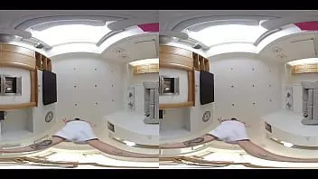 تشغيل تظهر Vr kitty أقدامها وتجلس على وجهها