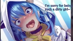 play Hololive Anime Pussy Worship Fantasy - Jerk Off Challenge 10